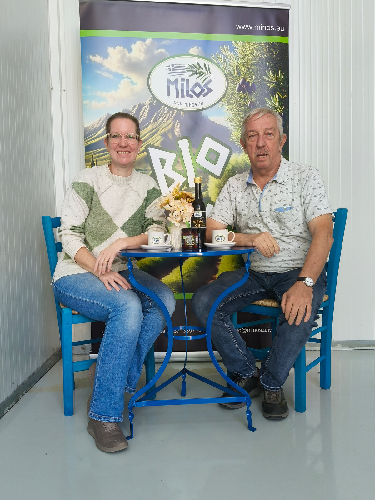 Sjaak en Petra, vader en dochter achter Milos Bio