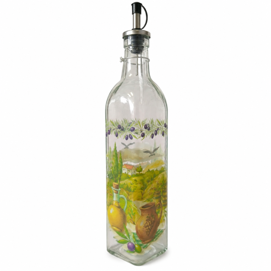 5 liter biologische laconism olijfolie met schenkfles