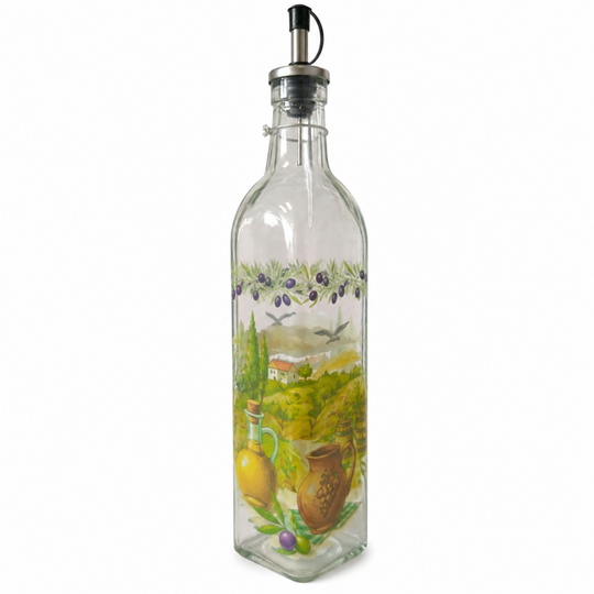 5 liter biologische laconism olijfolie met schenkfles