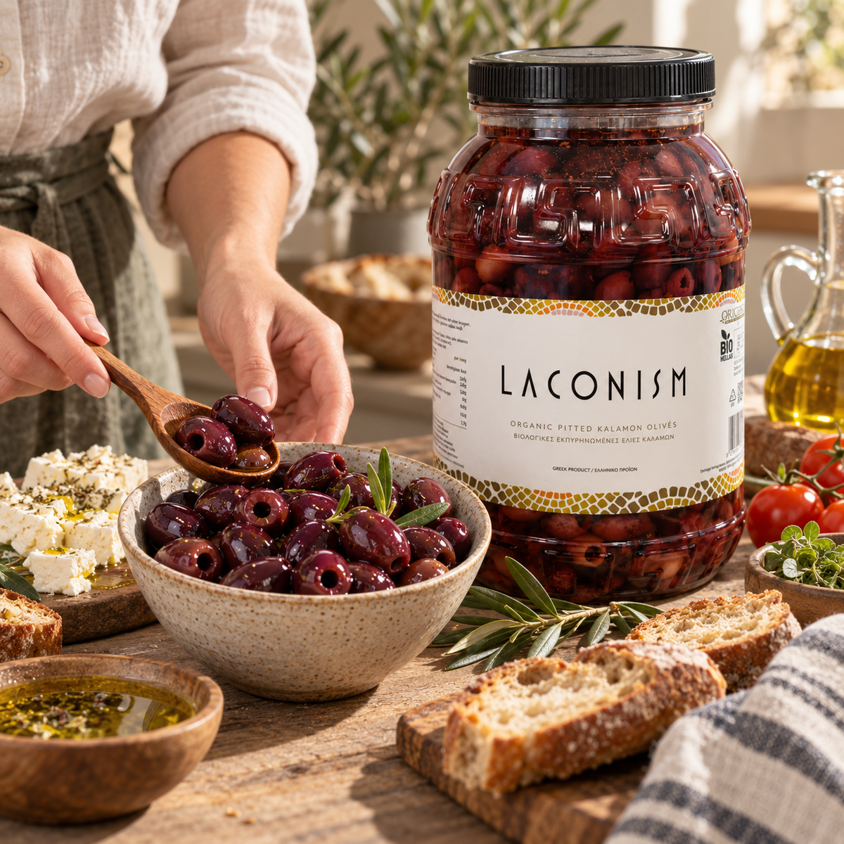 kalamata olijven zonder pit 1.8 kg