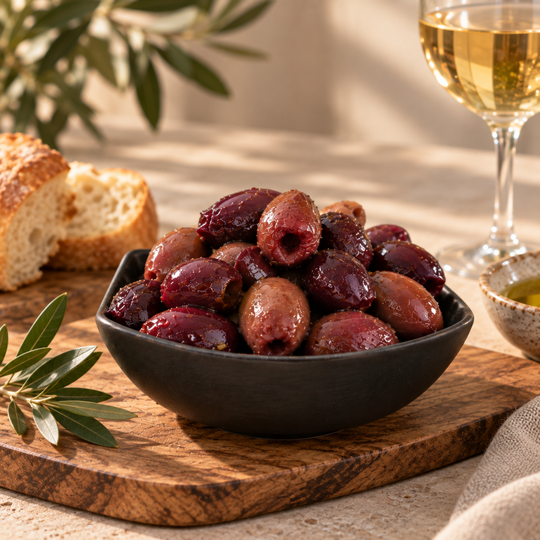 Milos kalamata olijven met kruiden